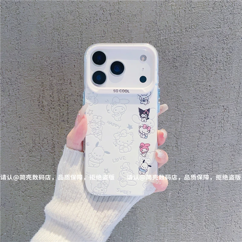 磨砂彩银适用苹果17/iPhone/华为荣耀/OPPO/VIVO/小米手机壳保护