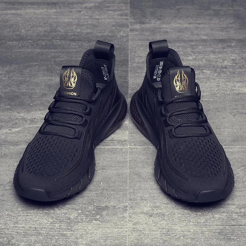 lousie segla/路易圣戈希男士夏季潮流软底飞织鞋网面时尚休闲鞋