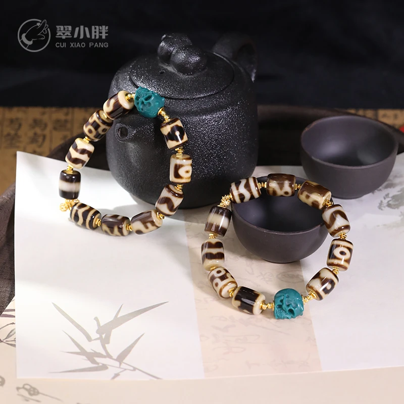 翠小胖三号店 多图腾坛城三如意玛瑙手串搭尸尸CTZA310 多样性发1