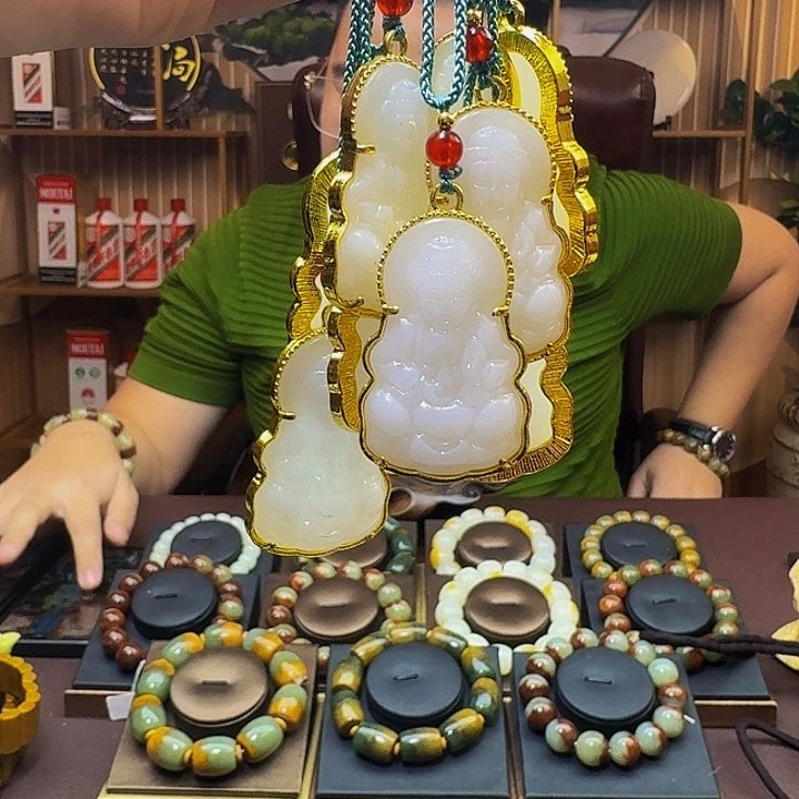 石英质玉手串未镶嵌