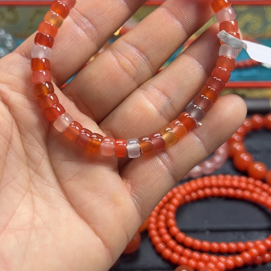 南红玛瑙未镶嵌手串