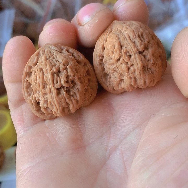 奇***点文玩核桃吊坠红玛瑙34