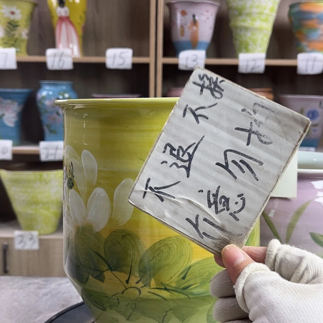 景德镇陶瓷花盆花盆