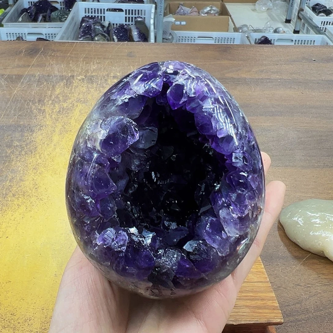 紫晶摆件未镶嵌晶体