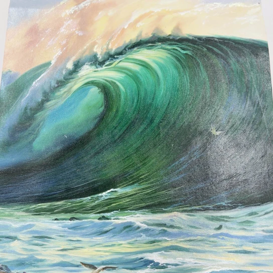 油画我也想要这样一