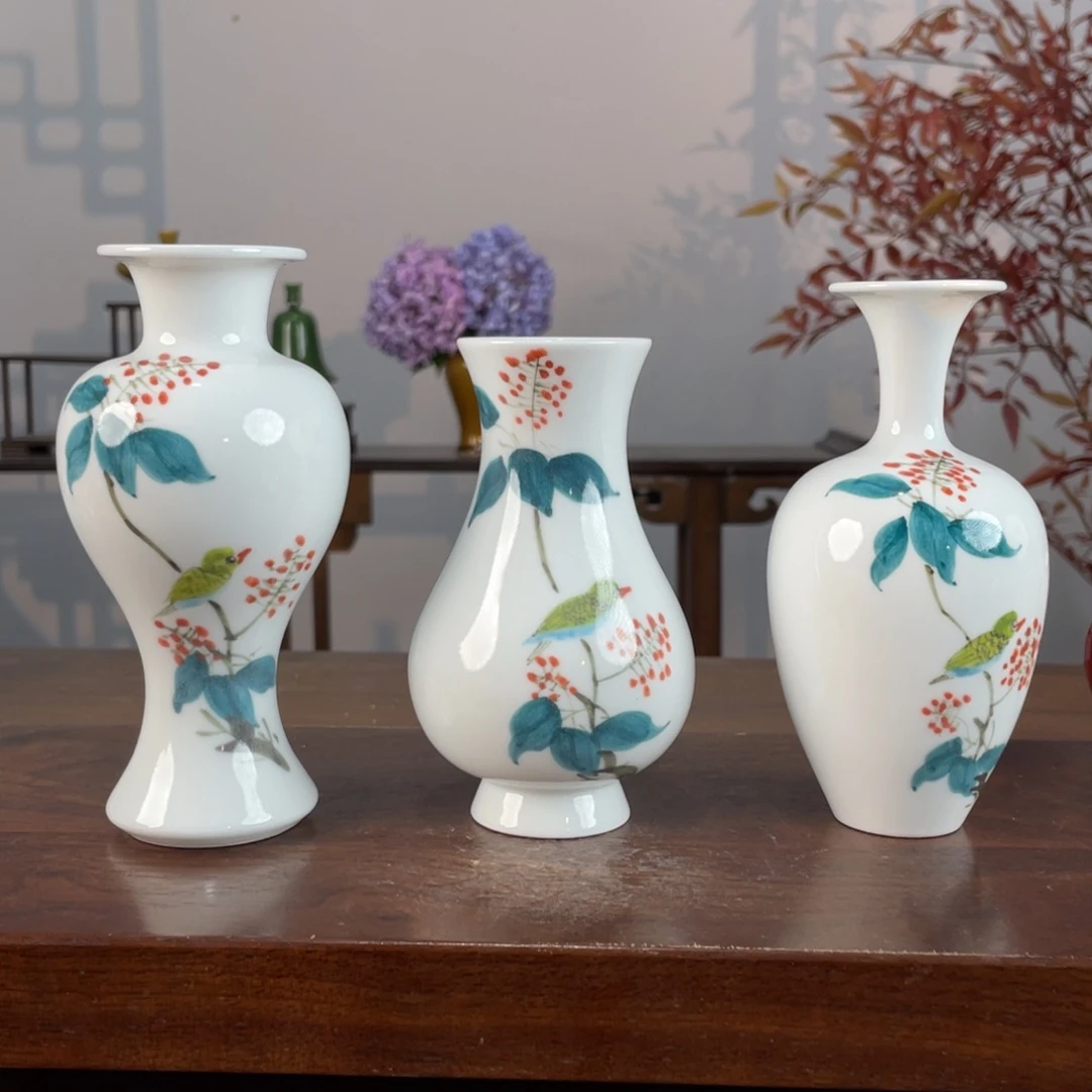 瓶景德镇高温花瓶花器