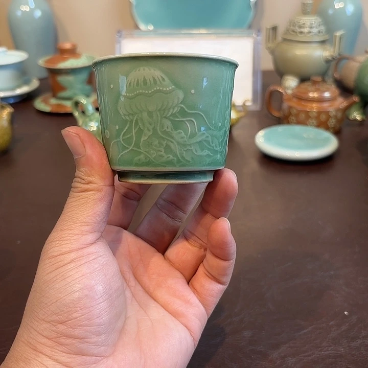 瓷片龙泉青瓷福利青瓷