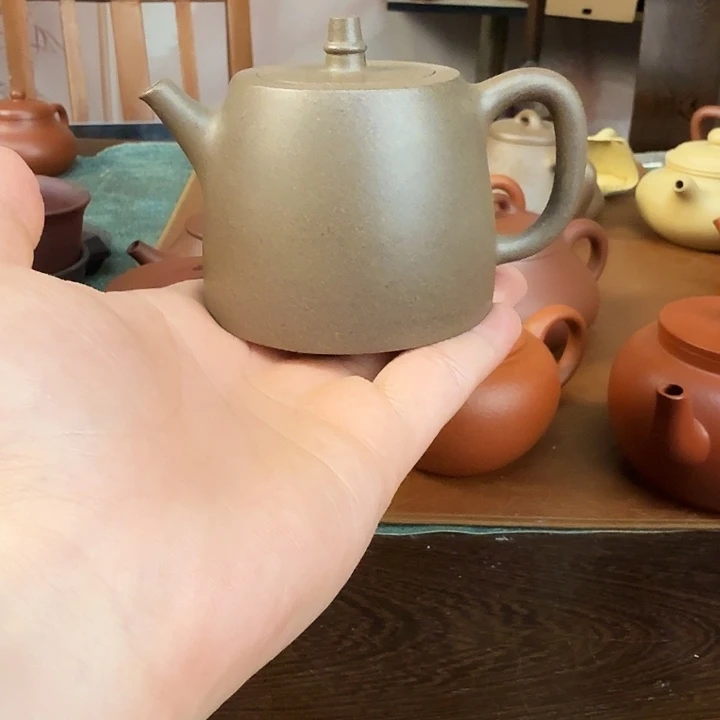 紫砂茶壶健健康康快快乐乐