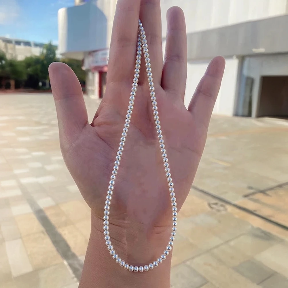 极光无暇40+5厘米尾链镀18k金小众设计锁骨链爆款