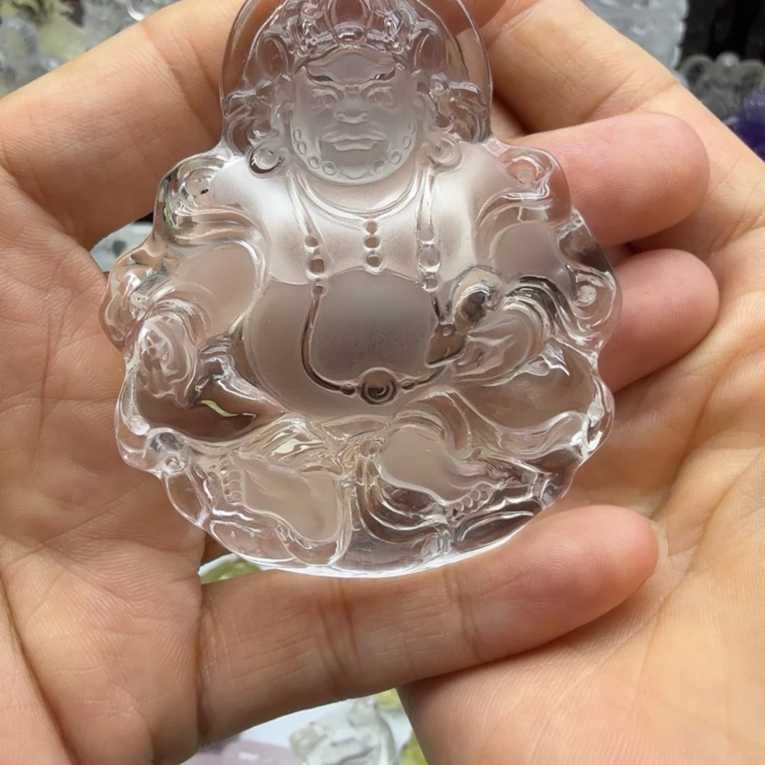 蓝***冰未镶嵌珠宝半成品水晶