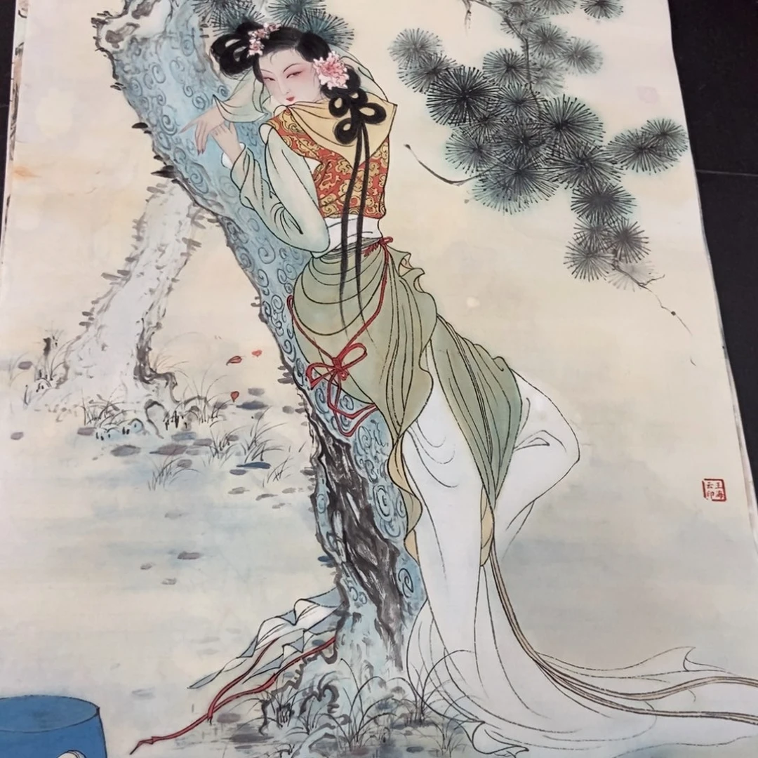 逢***泊国画墨鱼精品墨鱼精品