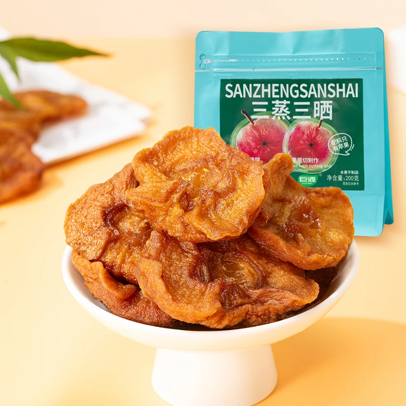 juyuan/巨源三蒸三晒苹果干0脂肪蔗糖好吃