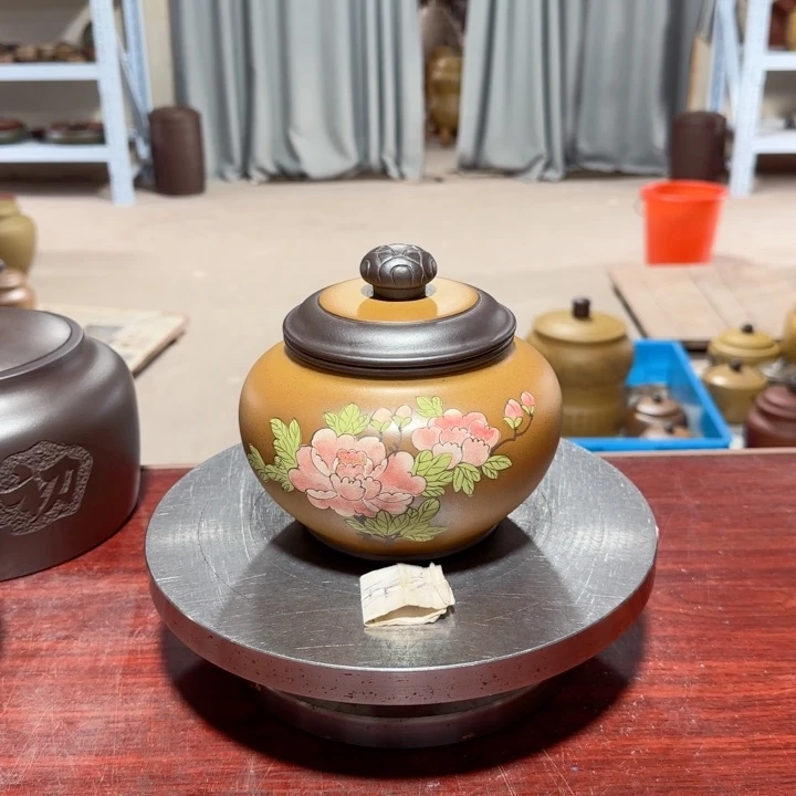 紫砂茶叶罐。。。。。。。。。。。