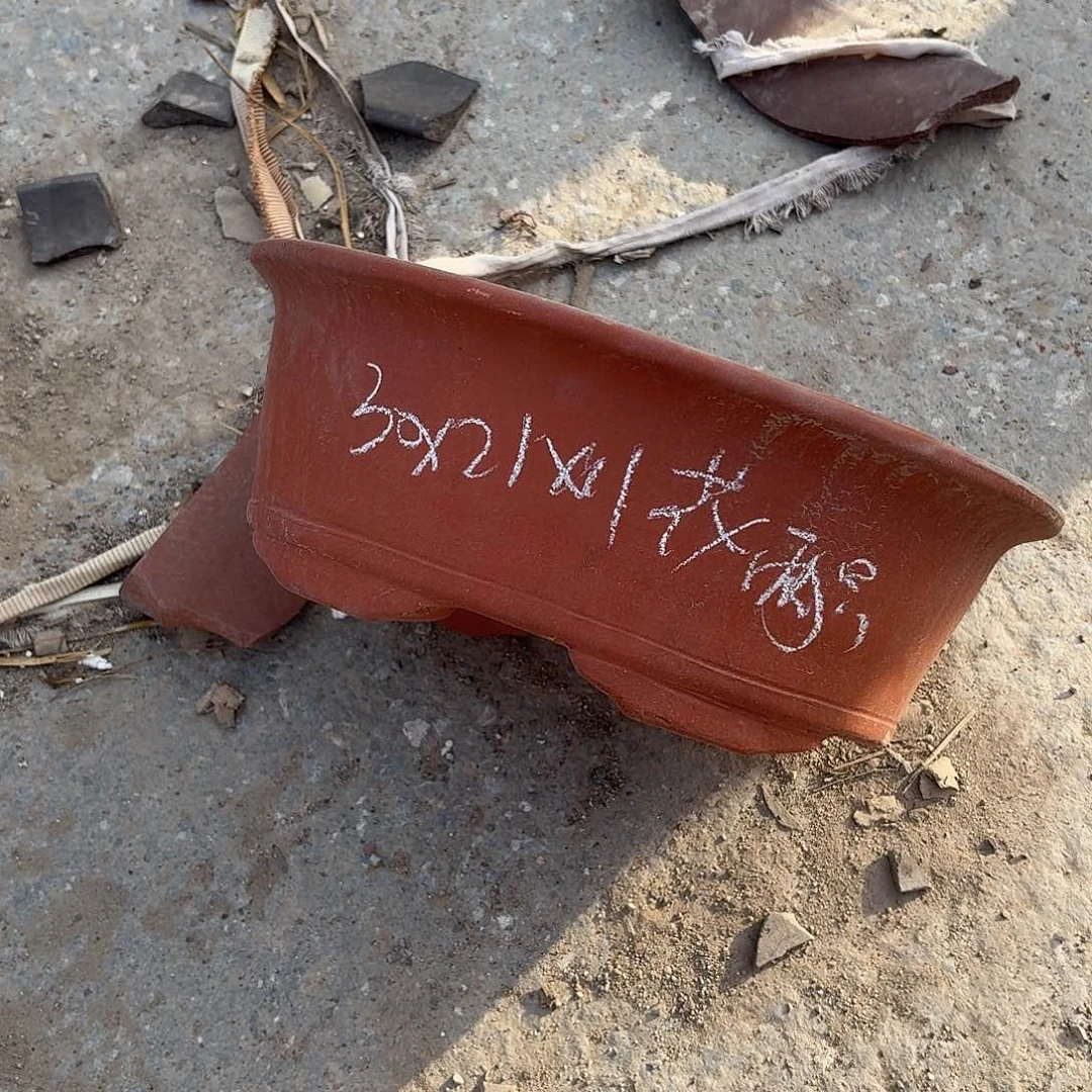 宜兴紫砂花盆，现货发