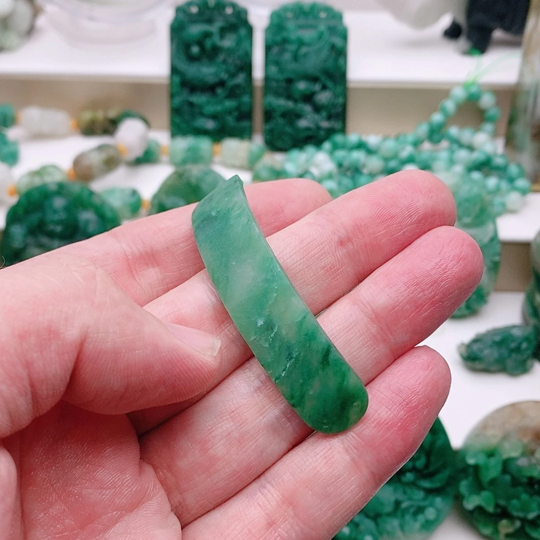 木***心独山玉未镶嵌手穿