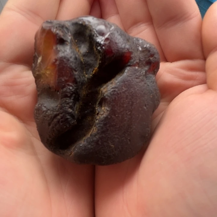 三***罗定制琥珀未镶嵌纯天然蜜蜡吊坠