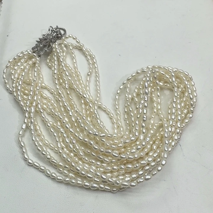 未镶嵌颈饰淡水珍珠