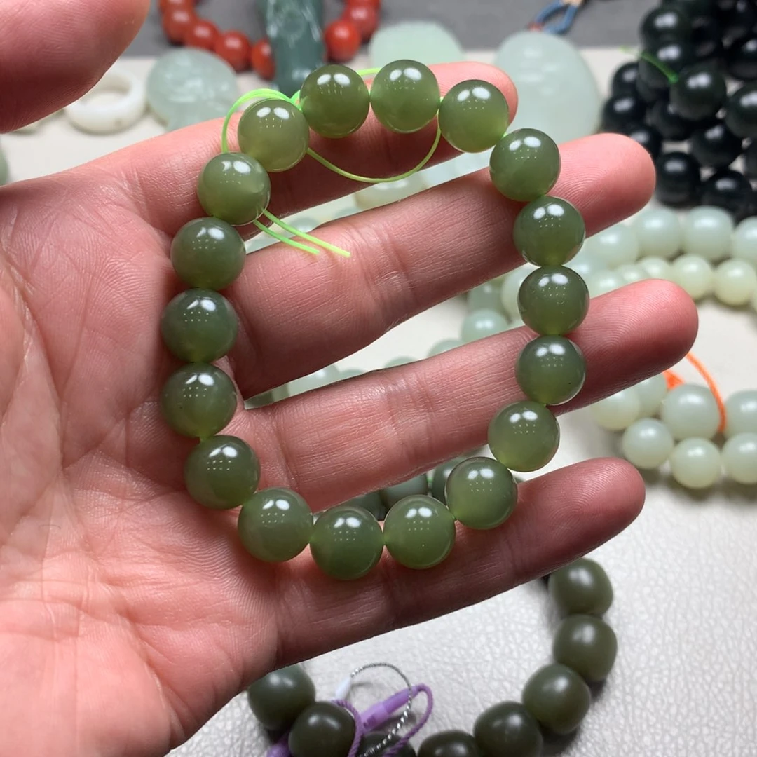 和田玉手链未镶嵌