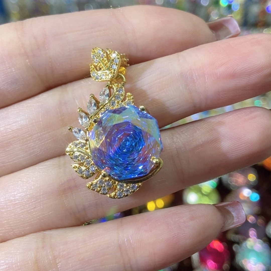 66锆石（处理）吊坠