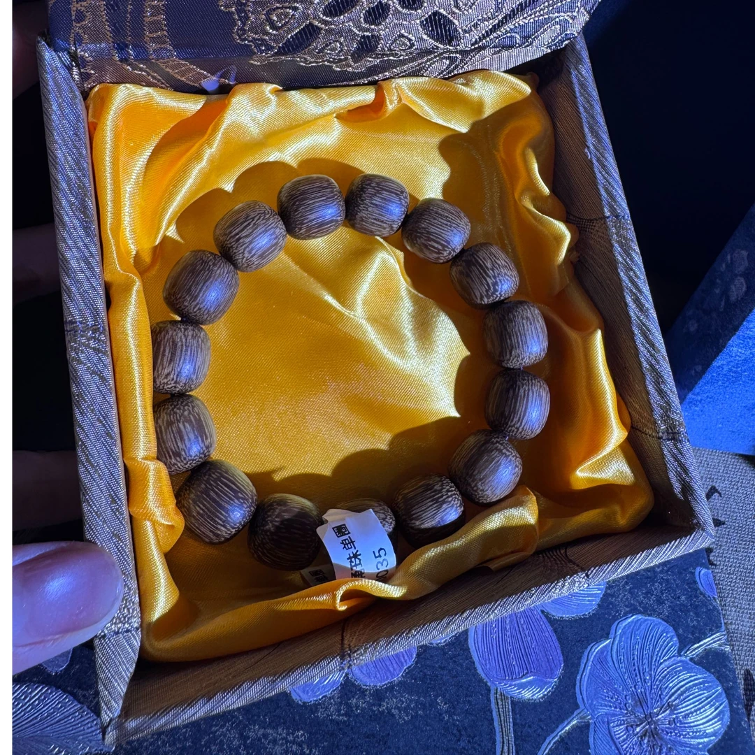 非金属木质手链 新中式手链男士带礼盒