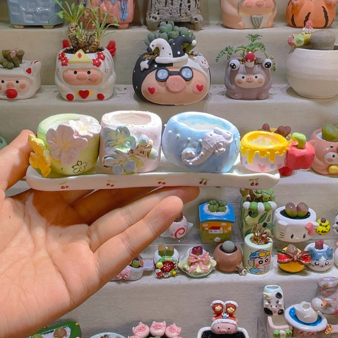 052纯手工制作重工盆盆28一个