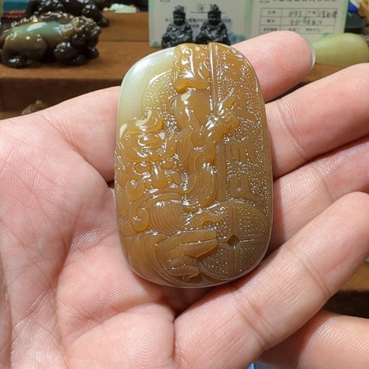 未镶嵌和田玉挂件