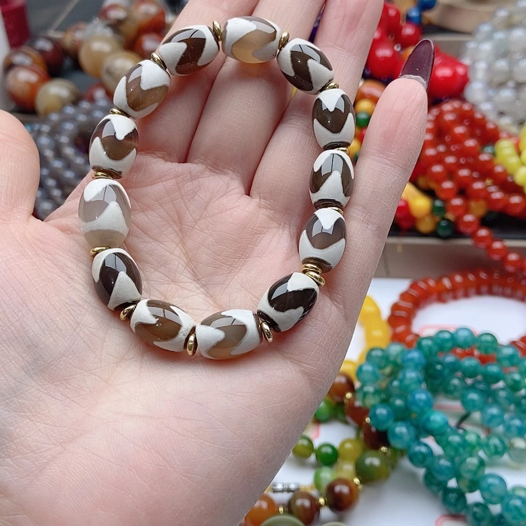 【闪购商品】玛瑙/玉髓手链未镶嵌陌*人