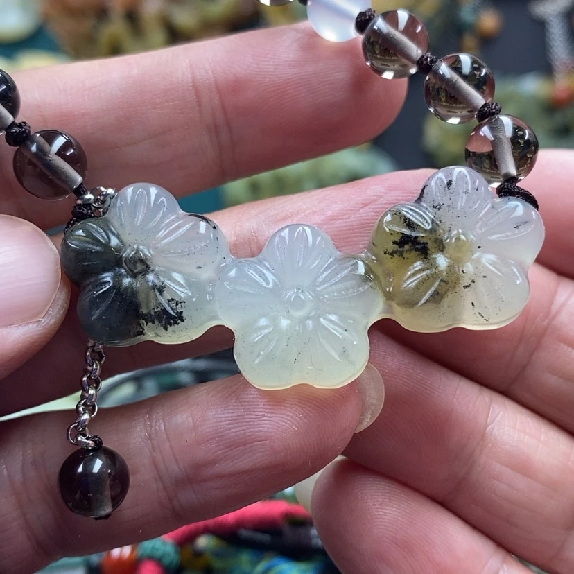 【闪购商品】蛇纹石玉未镶嵌吊坠
