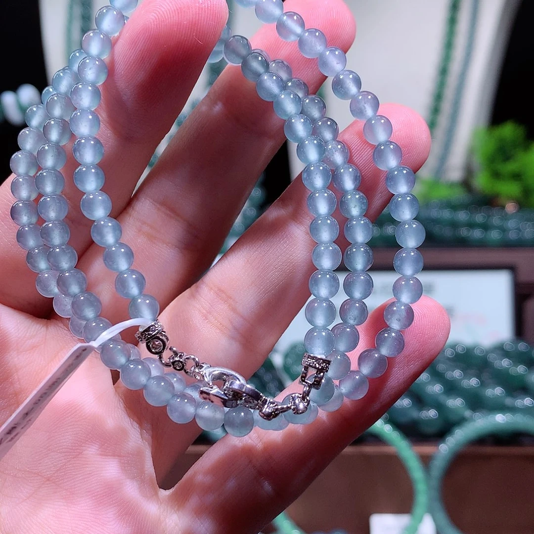 翡翠未镶嵌手链天然a货翡翠5