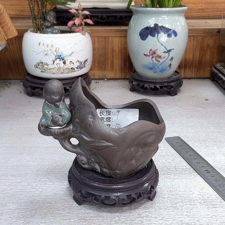 陶瓷花盆紫砂花盆精美