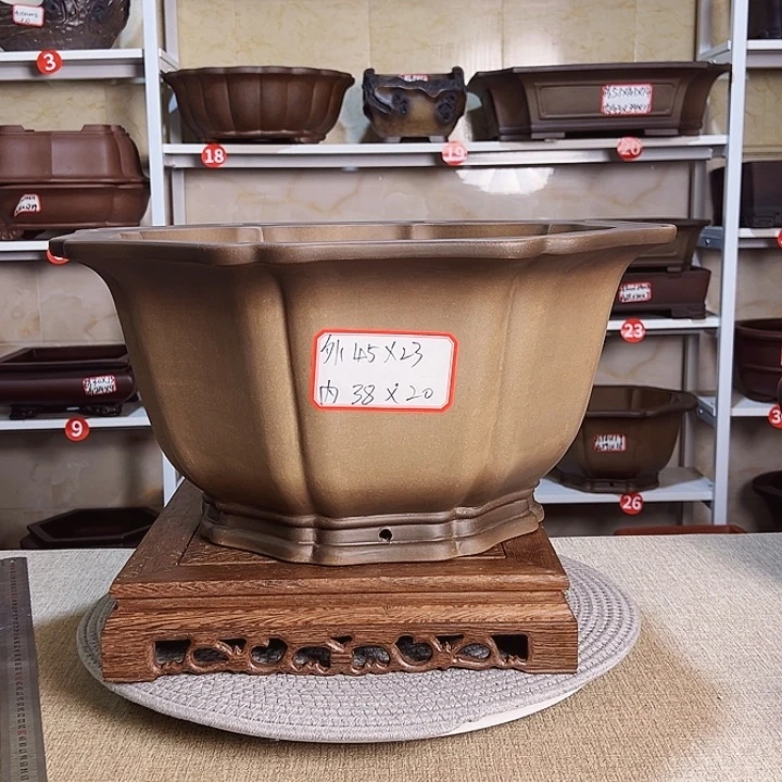 红陶紫砂花盆等都