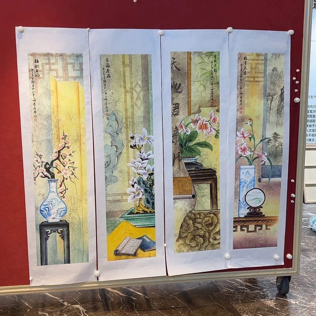 有机玻璃精品书画精品大展