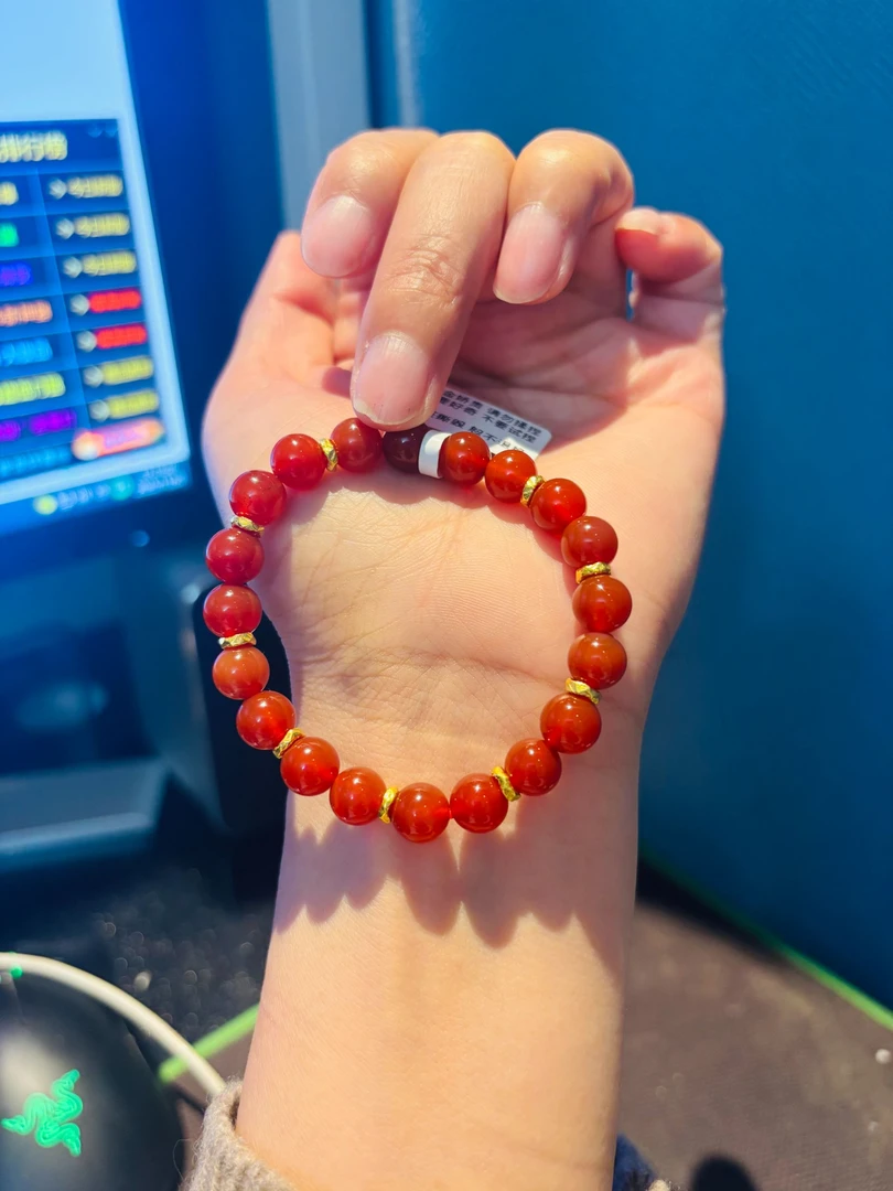 足金999盘缠珠配件DIY