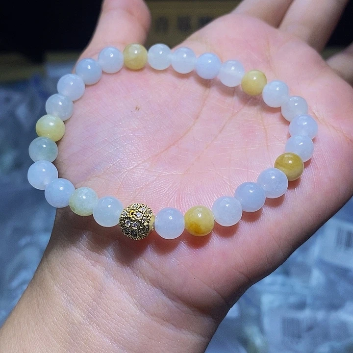 未镶嵌手串翡翠天然缅甸A货翡翠7.0