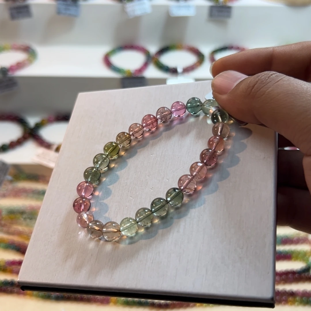 未镶嵌碧玺手链碧玺