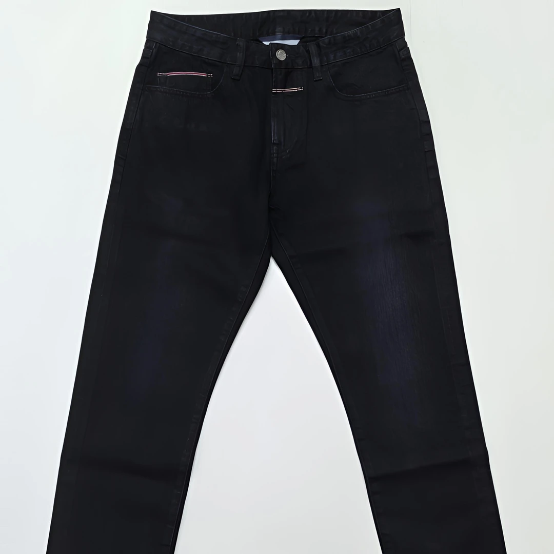 丹宁赤耳高端牛仔裤男士2025商务休闲轻奢百搭