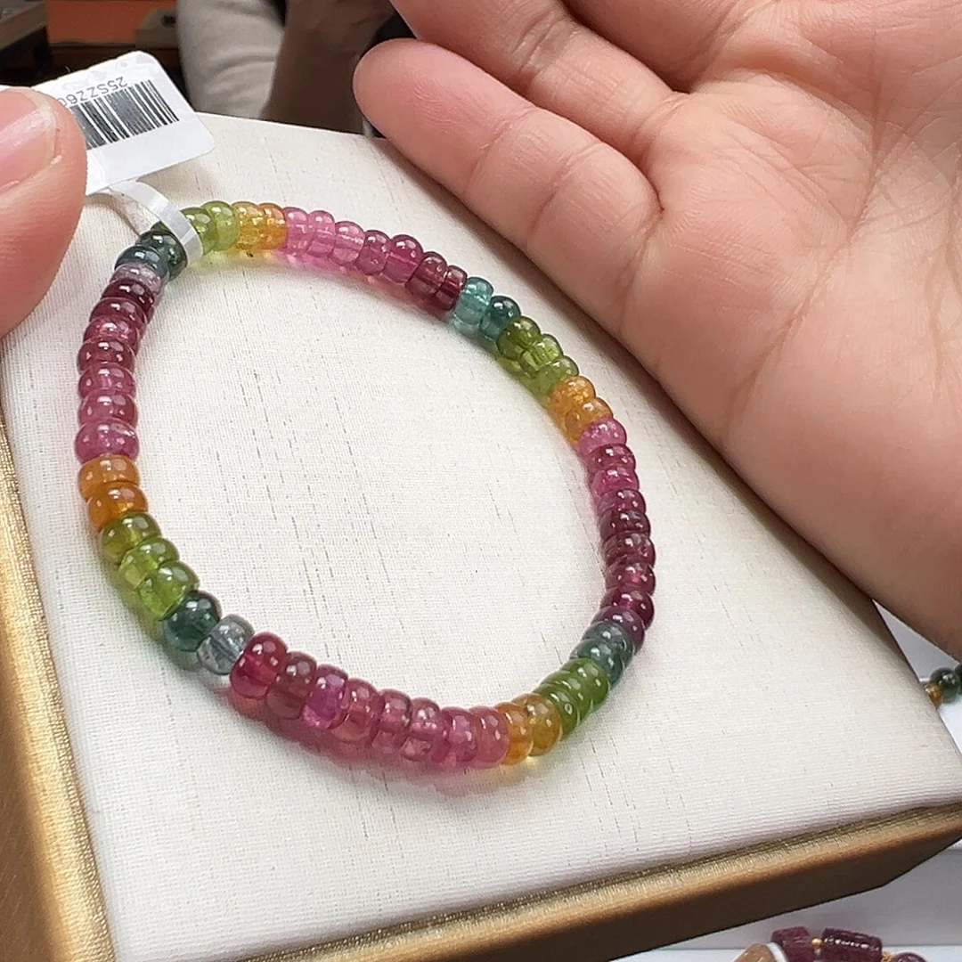 手串碧玺未镶嵌5mmmmmmmm