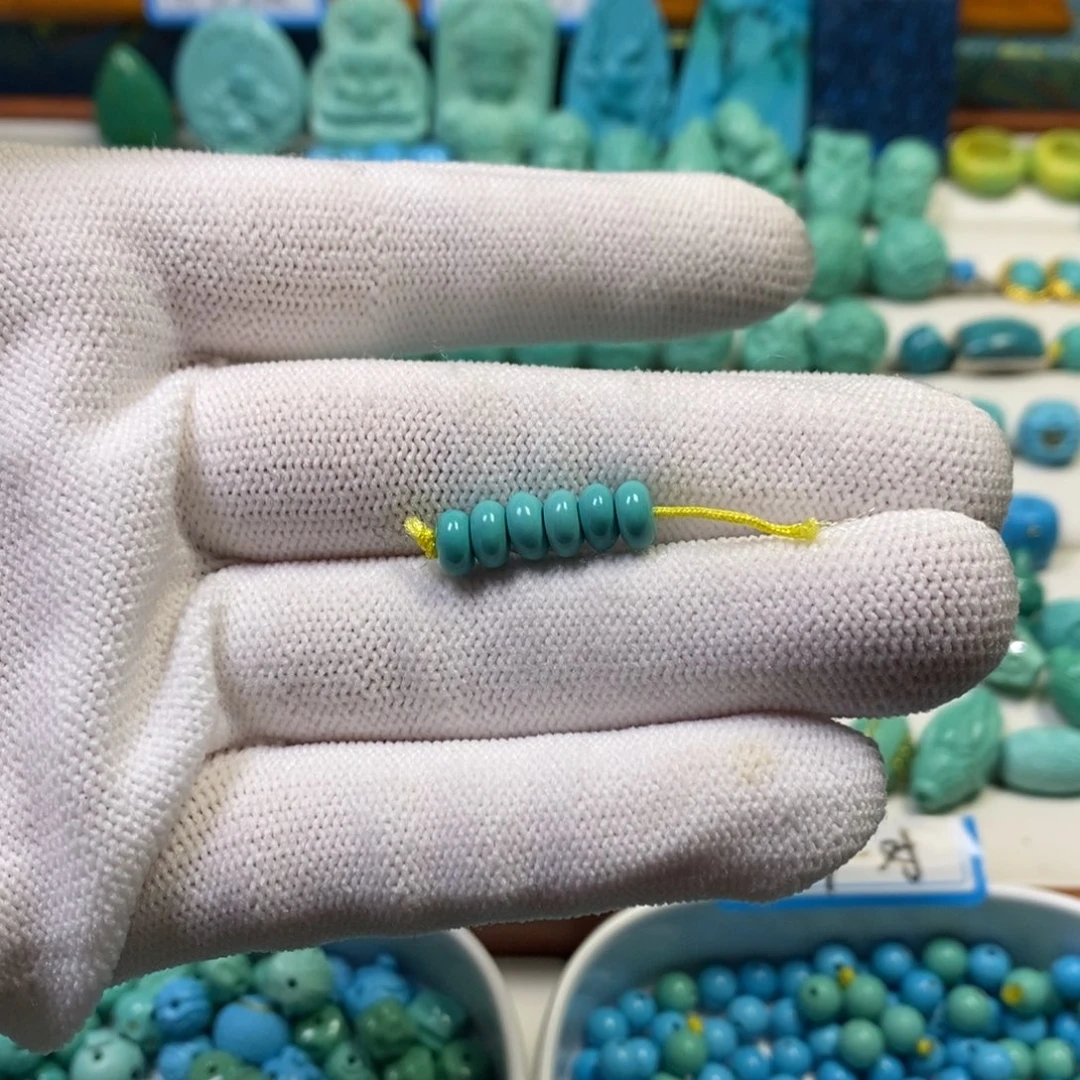 高瓷蓝绿隔片卡6（6颗）