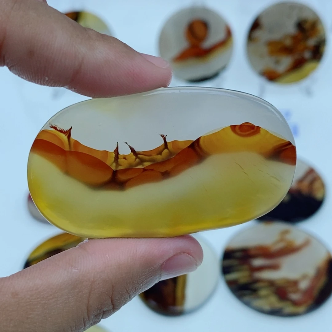 玛瑙/玉髓未镶嵌珠宝半成品