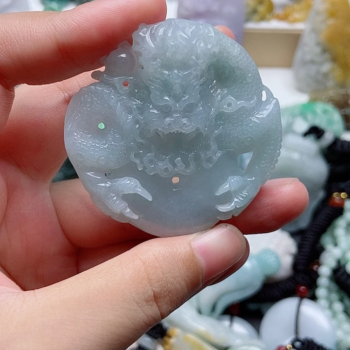 吊坠(不含链)未镶嵌翡翠1