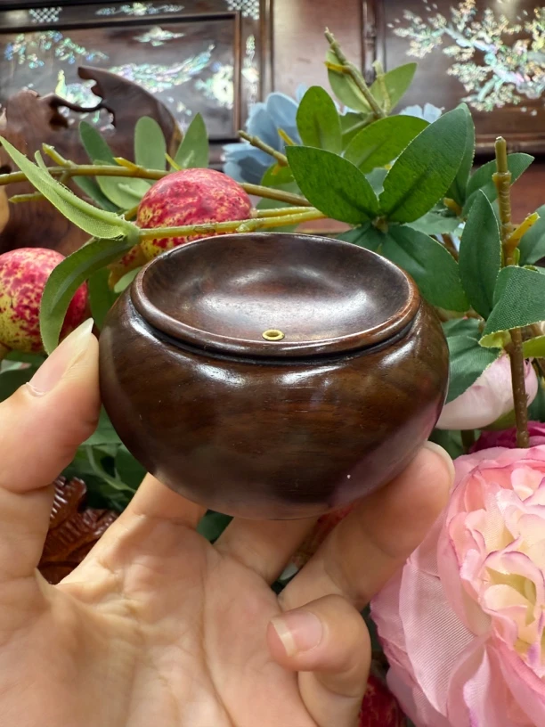 老挝大红酸枝家用小香插宽7厚4公分左右