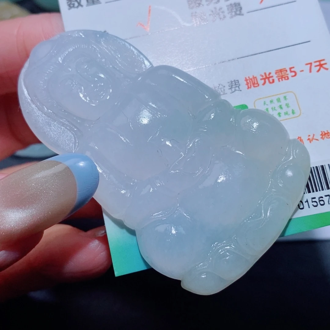 定制翡翠未镶嵌定制毛货翡翠挂件
