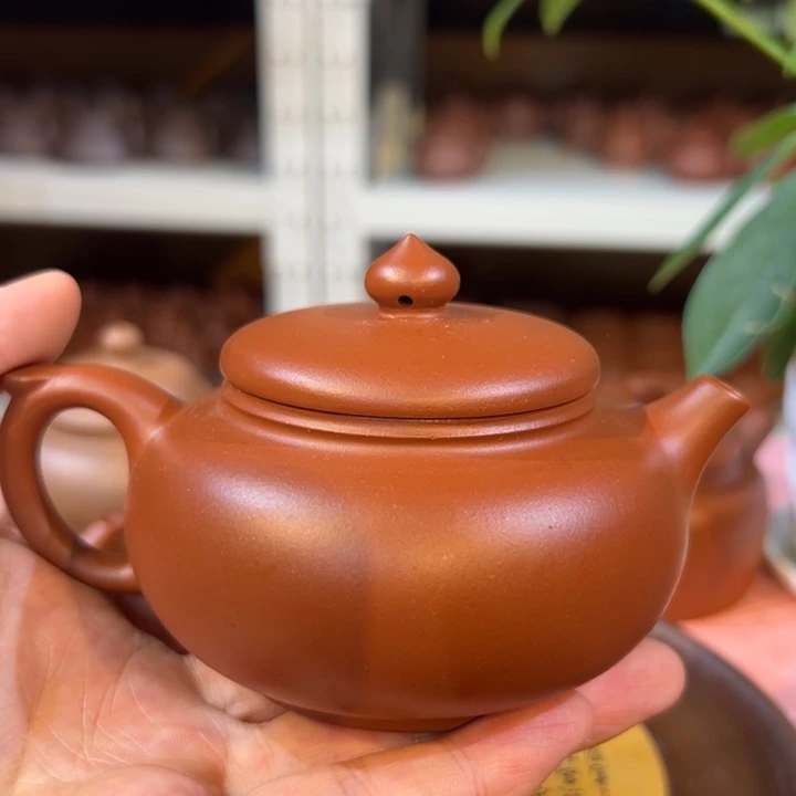 茶壶紫砂小樱桃红泥180尺寸