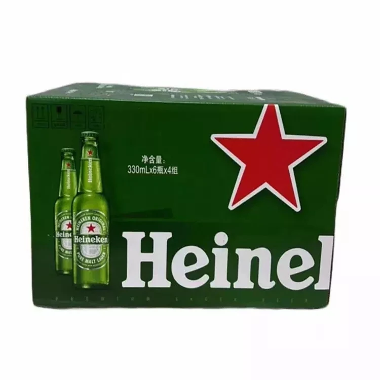 喜力啤酒瓶装330ml×24瓶