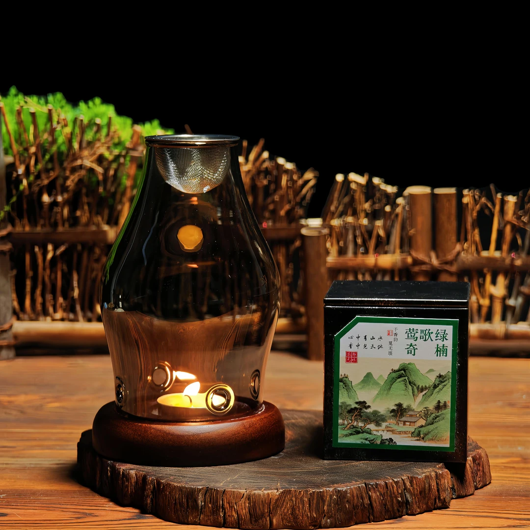 【寂静无垠】莺歌绿奇楠原材料电熏火熏S级原料50克