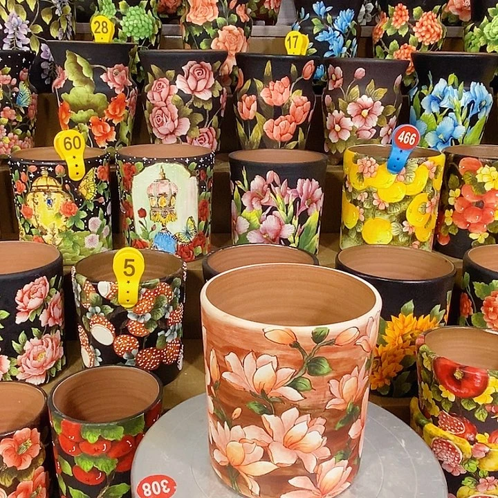 景德镇精品博采美盆12.5/15.5