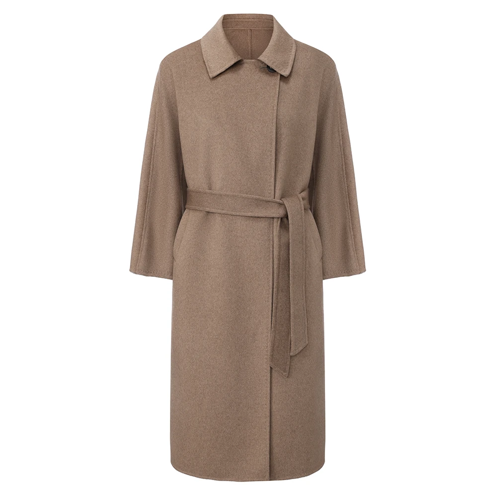 2025秋冬新款双面呢大衣外套65S005D