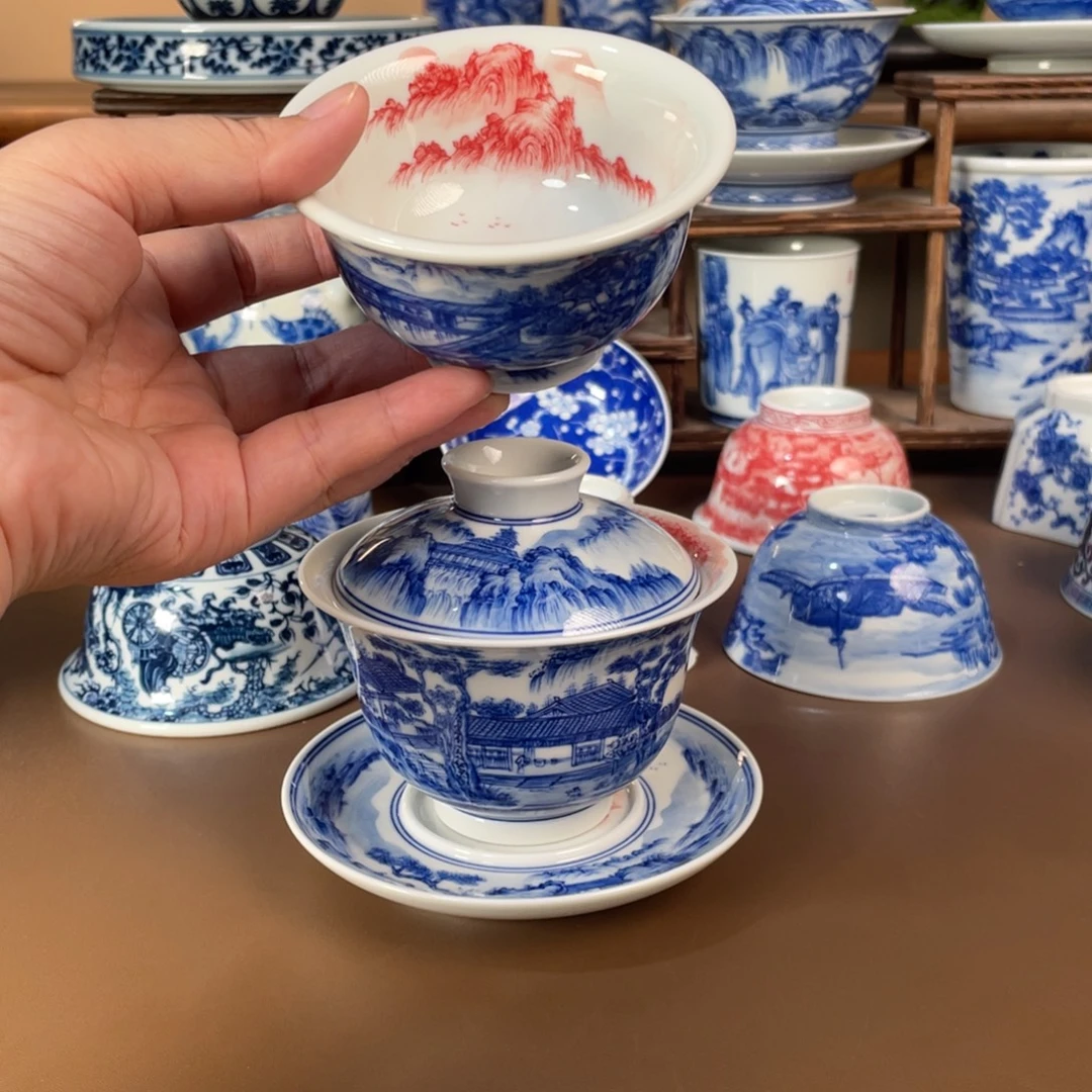 景德镇陶瓷手工手绘