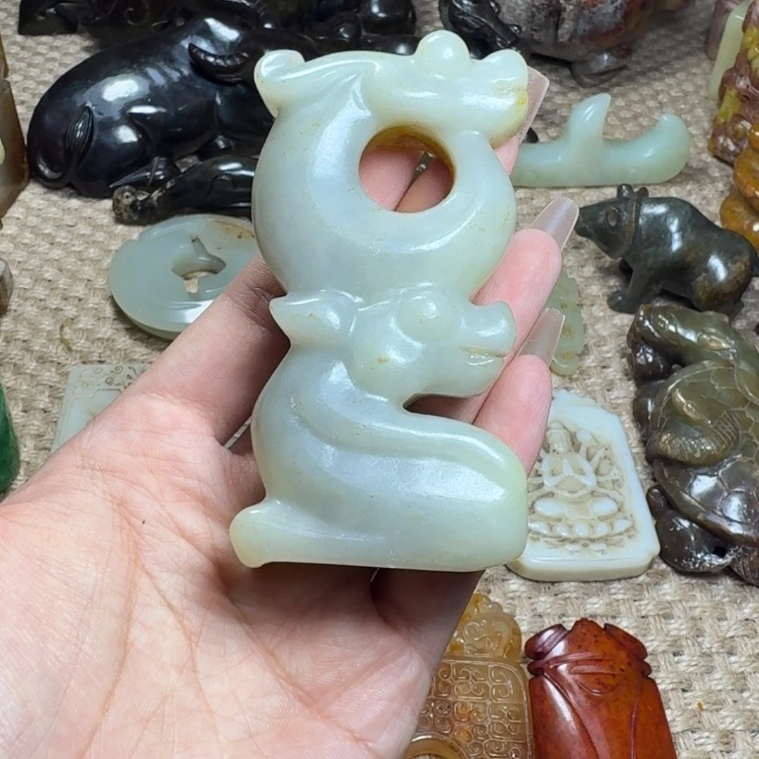 吊坠白玉菩提挂件