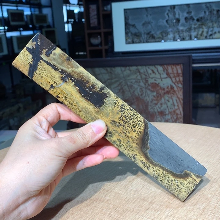 广西国画石摆件，观赏收藏